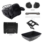 Trunk Pad Mount Rack Light Speakers Plate for Harley Touring (2014–2026)