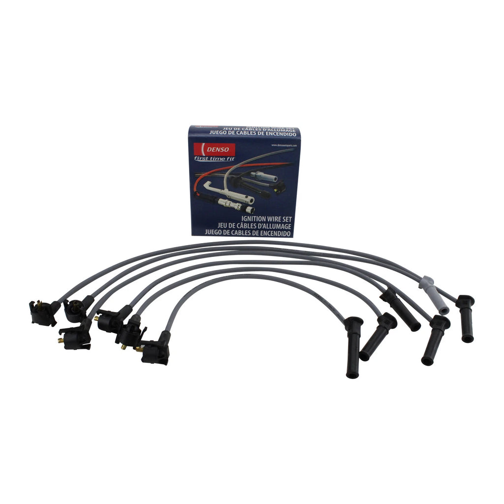Denso 671-6237 Spark Plug Wire Set 8mm for Ford Mustang (2005–2006)