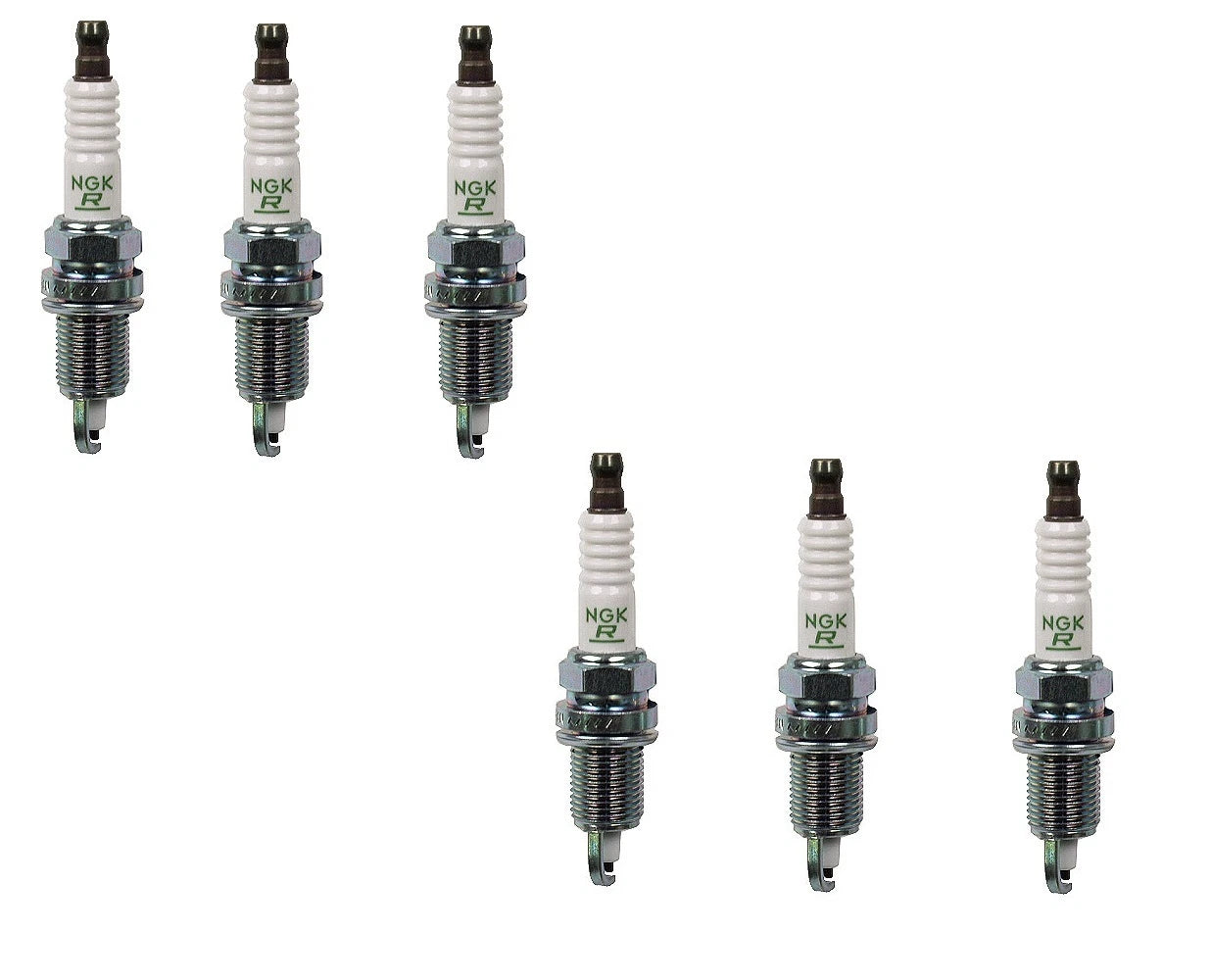 6 Spark Plugs for Dodge Avenger Charger Chrysler (ZFR5N 3459 NGK V Power)
