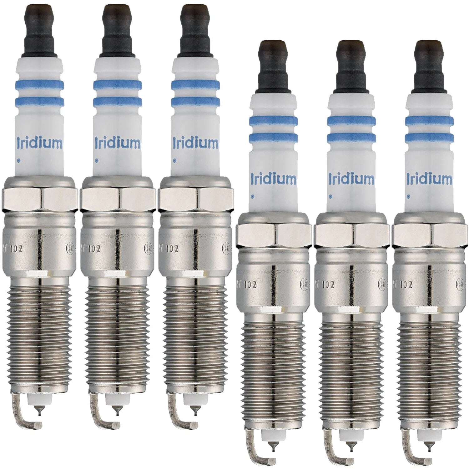 Set of 6 Spark Plugs for Buick Cadillac Chevy Lincoln Mazda Saab Saturn V6
