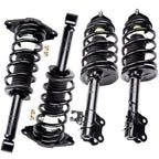 Set of 4 Complete Struts and Coil Springs for Nissan Sentra (2002–2006)