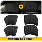 Set of 4 Sunshade Protectors for Car K