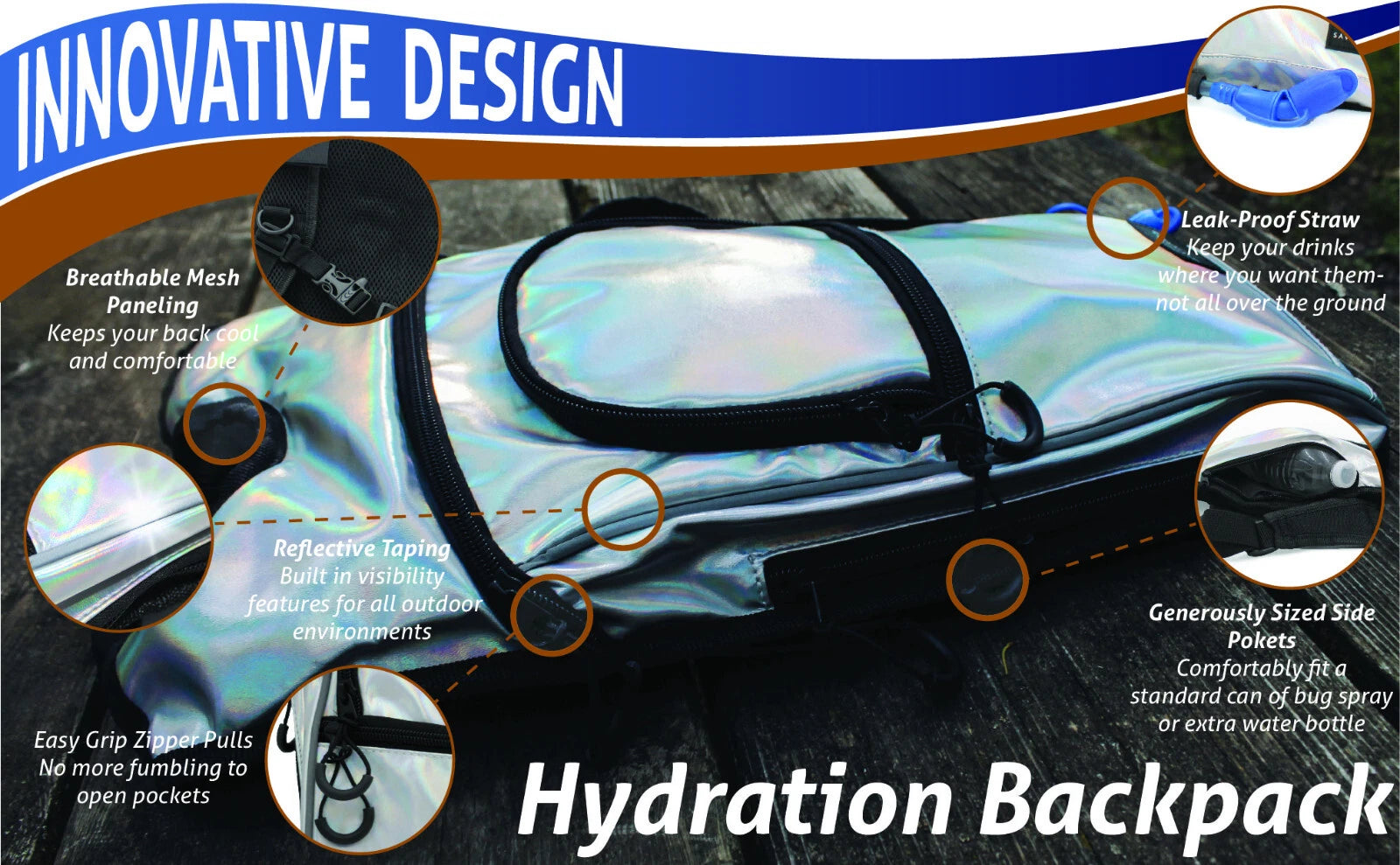 2L Hydration Backpack for Lightweight Insulated Use