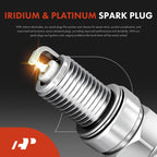 3X Ignition Coil & 6X Iridium Spark Plug for Mercedes-Benz