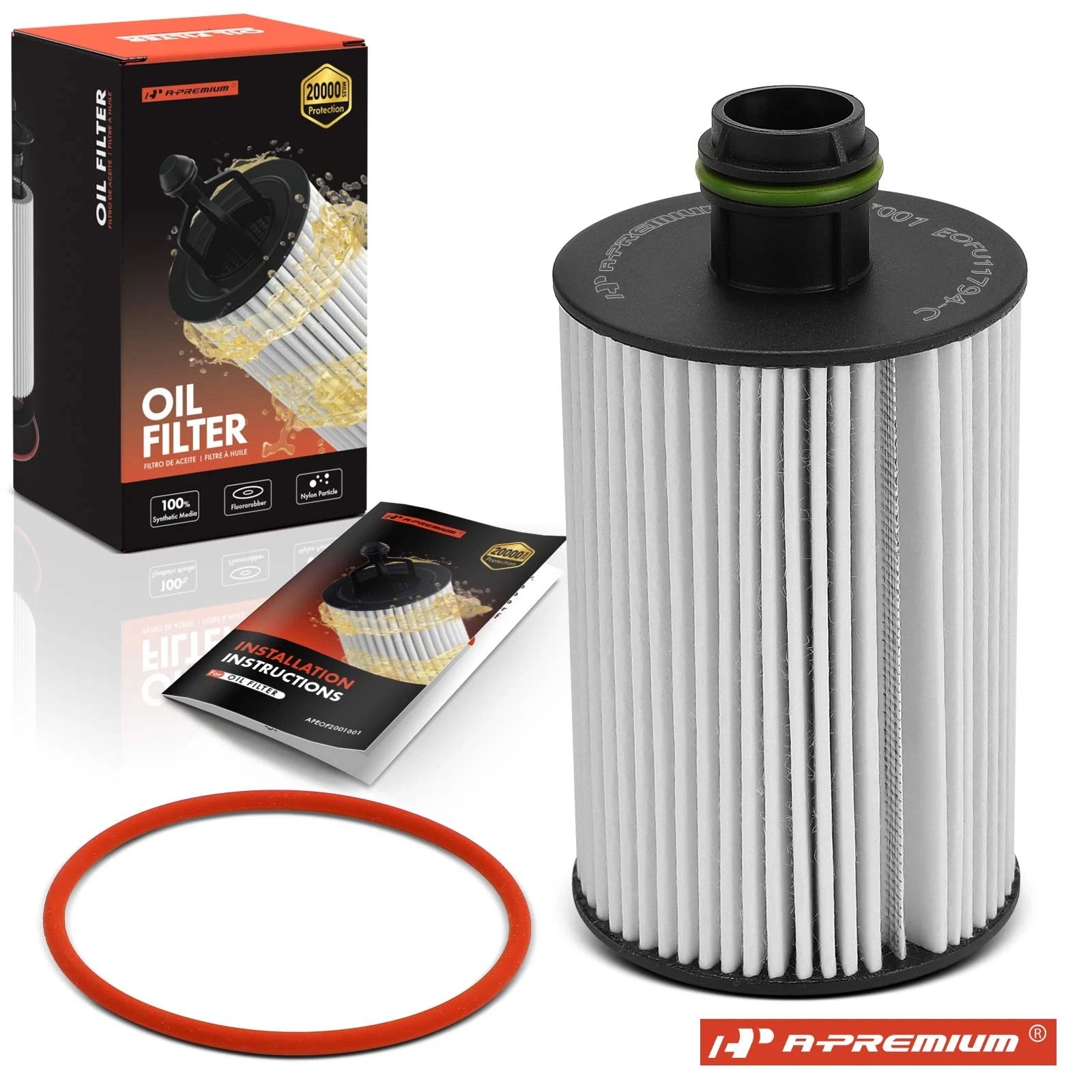 Engine Oil Filter for Ram 1500, Jeep Grand Cherokee (2014–2020)
