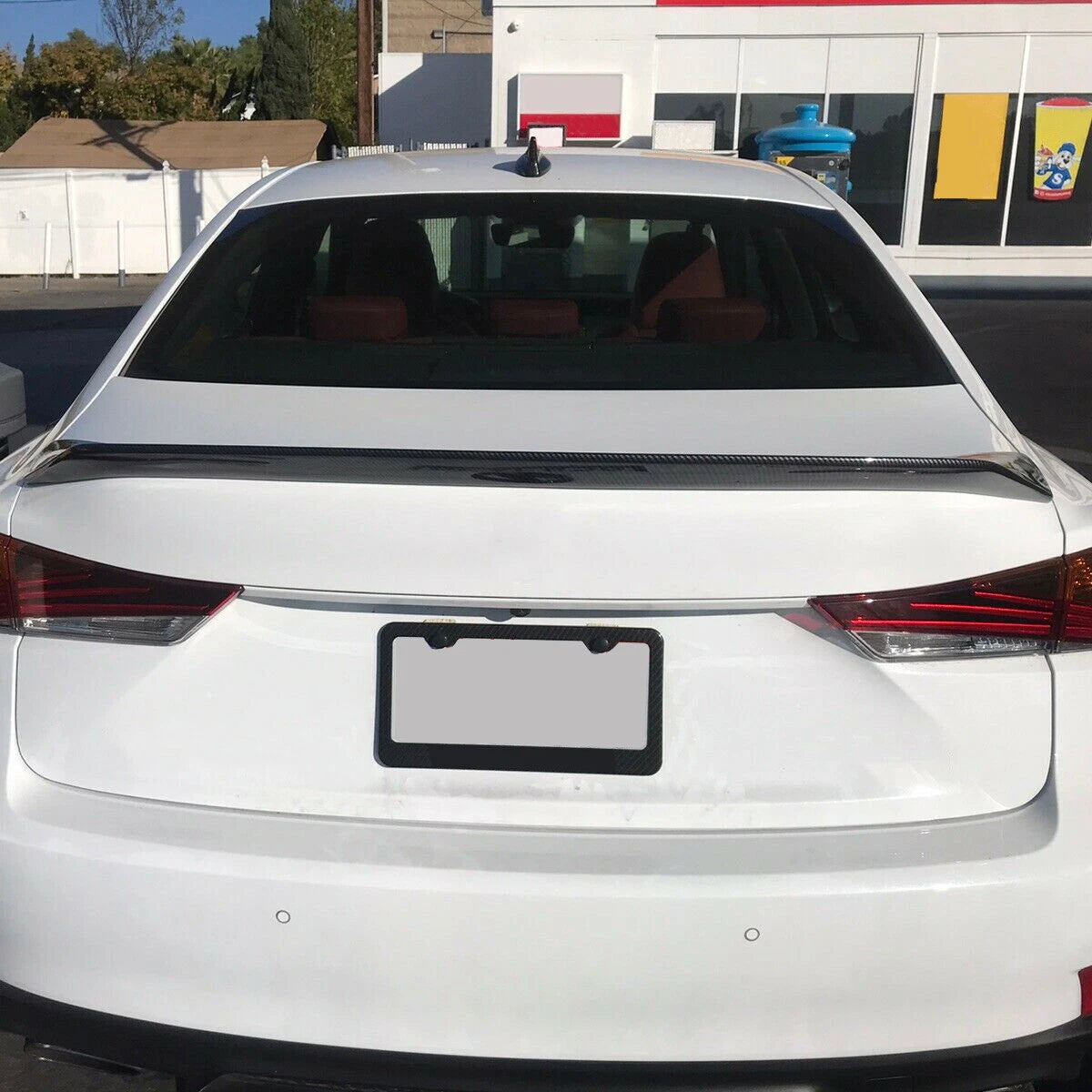 Carbon Fiber Trunk Spoiler Wing for Lexus IS200t IS250 IS350 (2014–2020)