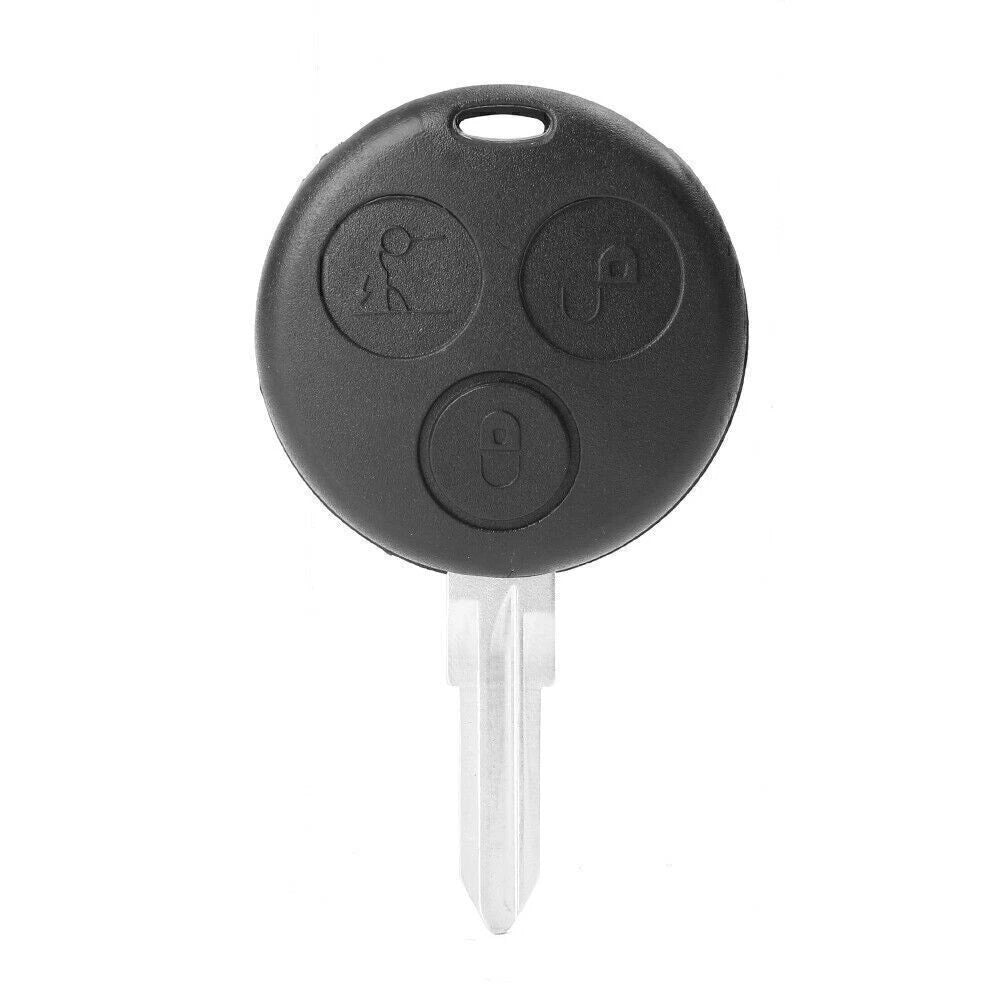 3 x Button Remote Smart Key Fob Shell Cover for Smart Forfour Fortwo Cabrio