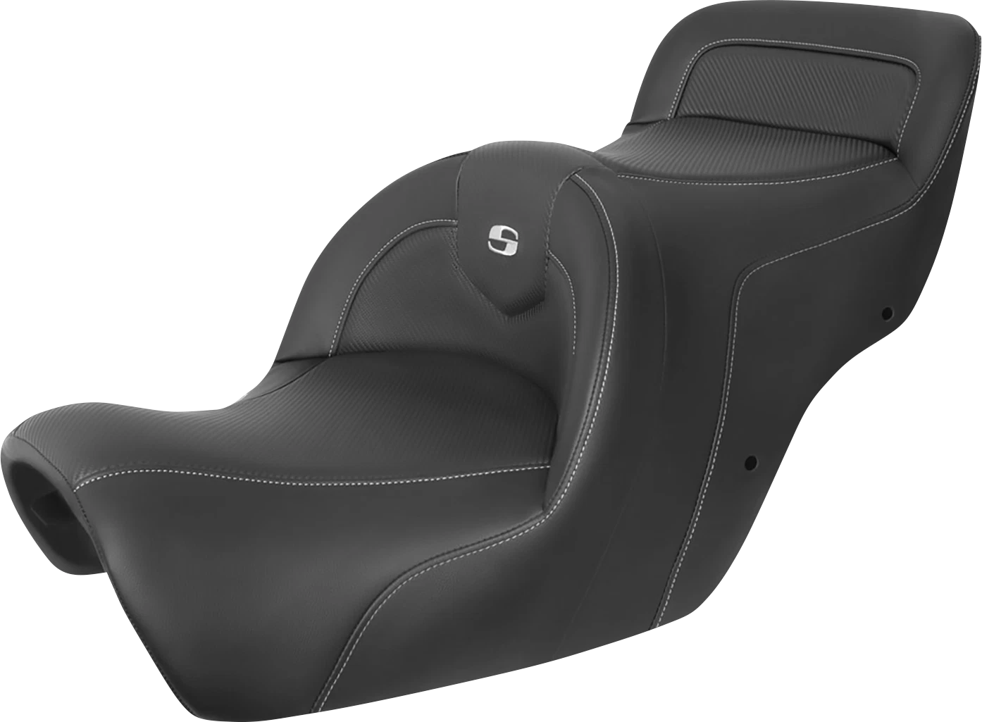 SADDLEMEN Roadsofa Seat for GL (Carbon Fiber, Black, Without Backrest)