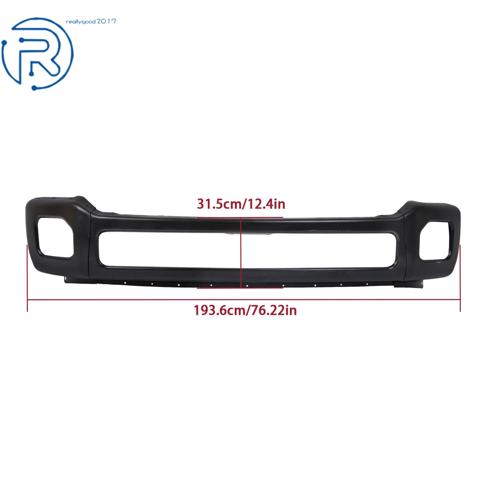 Front Lower Bumper Face Bar for Ford F-250 F-350 (2011-2016) Black