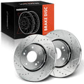 Front Side Drilled Brake Rotors for Mitsubishi Lancer (2015–2020)