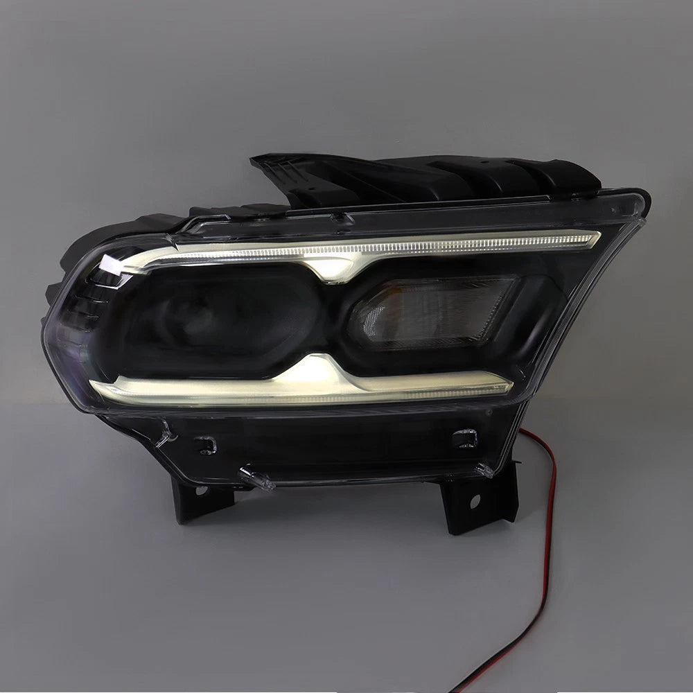 Right Side LED Black Headlight for Dodge Durango (2021–2023)