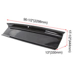 Carbon Fiber Look Rear Trunk Panel for Ford Mustang GT (2015–2023)