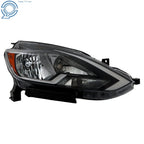 Headlight Halogen Type Clear Passenger Side for Nissan Sentra (2016–2018)