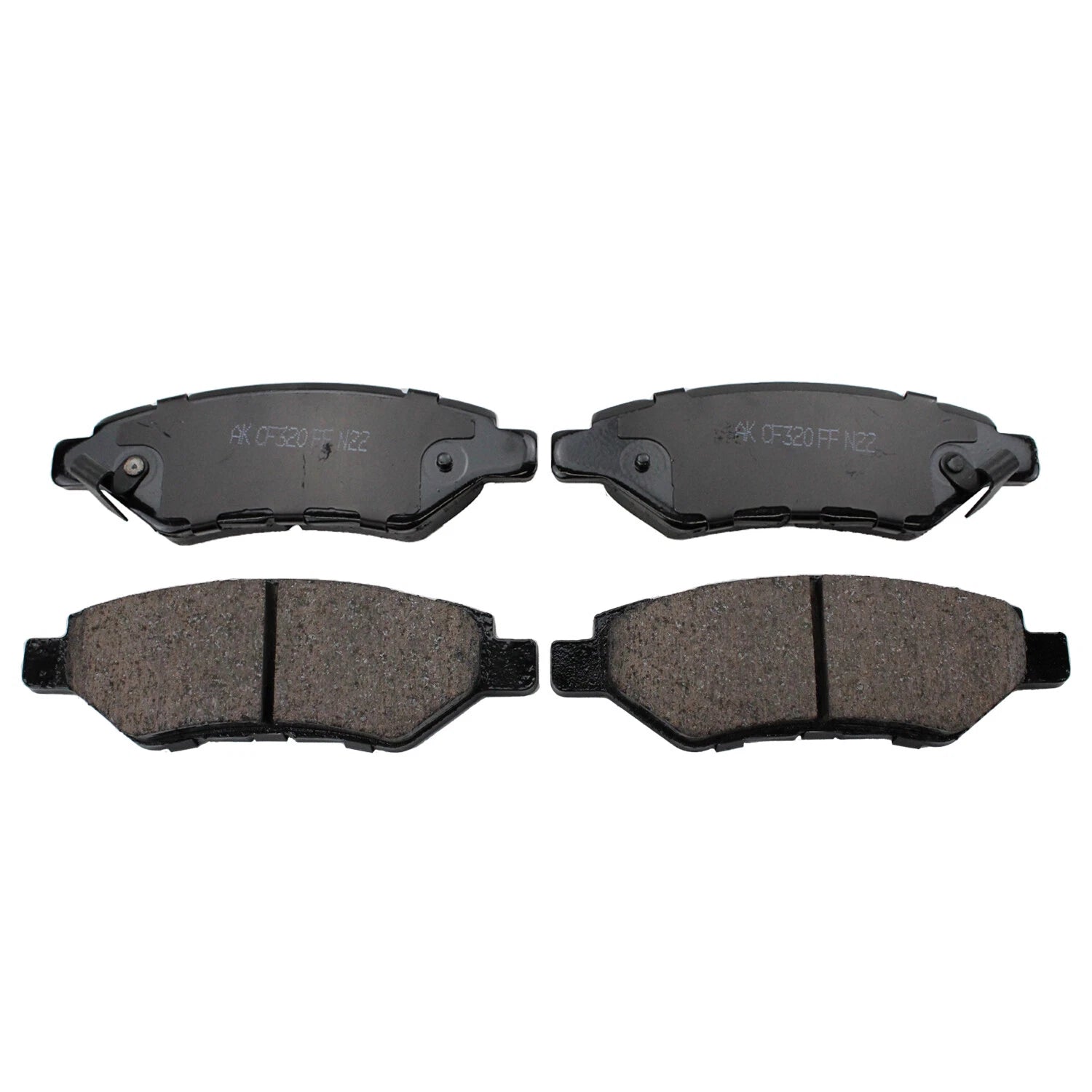 ProAct Disc Brake Pads for Cadillac CTS, SRX, Chevy Camaro, Saab 9-4X (Akebono)