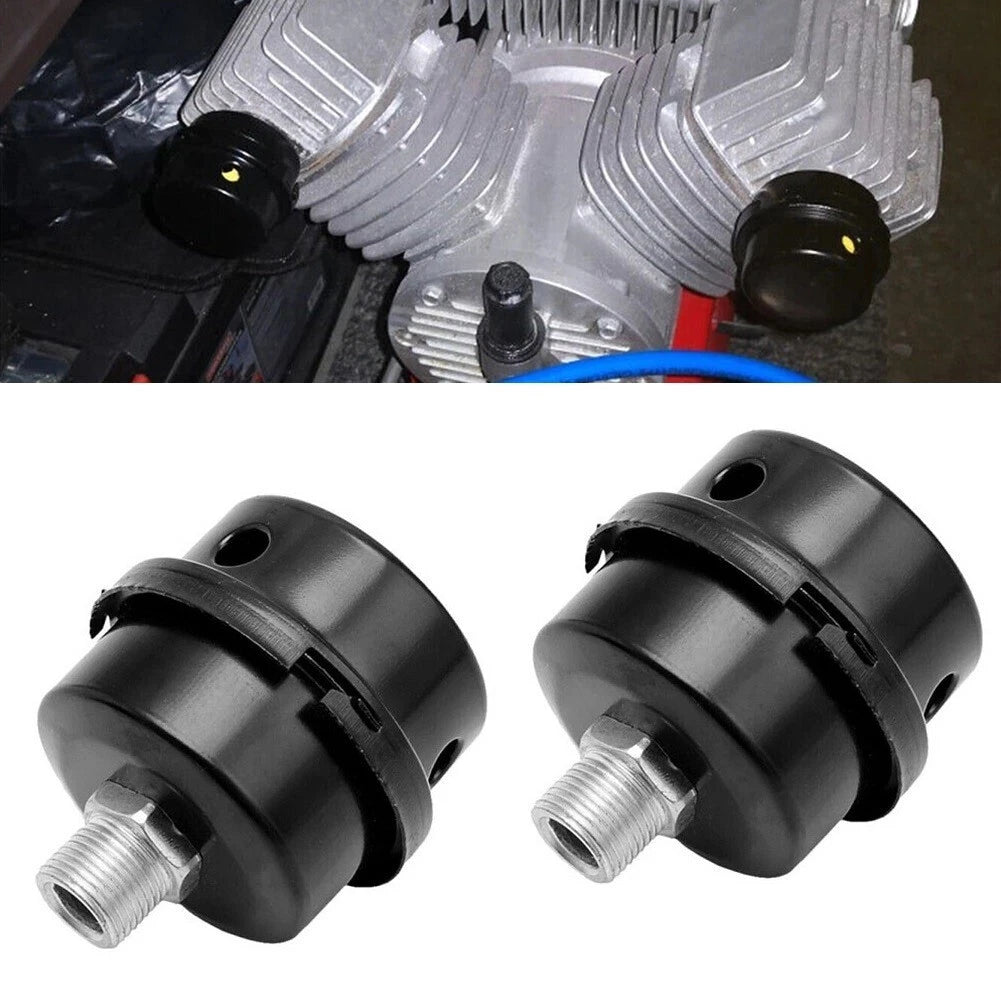 2X Air Compressor Metal Filter Intake Muffler Silencer 1/2 PT 20mm