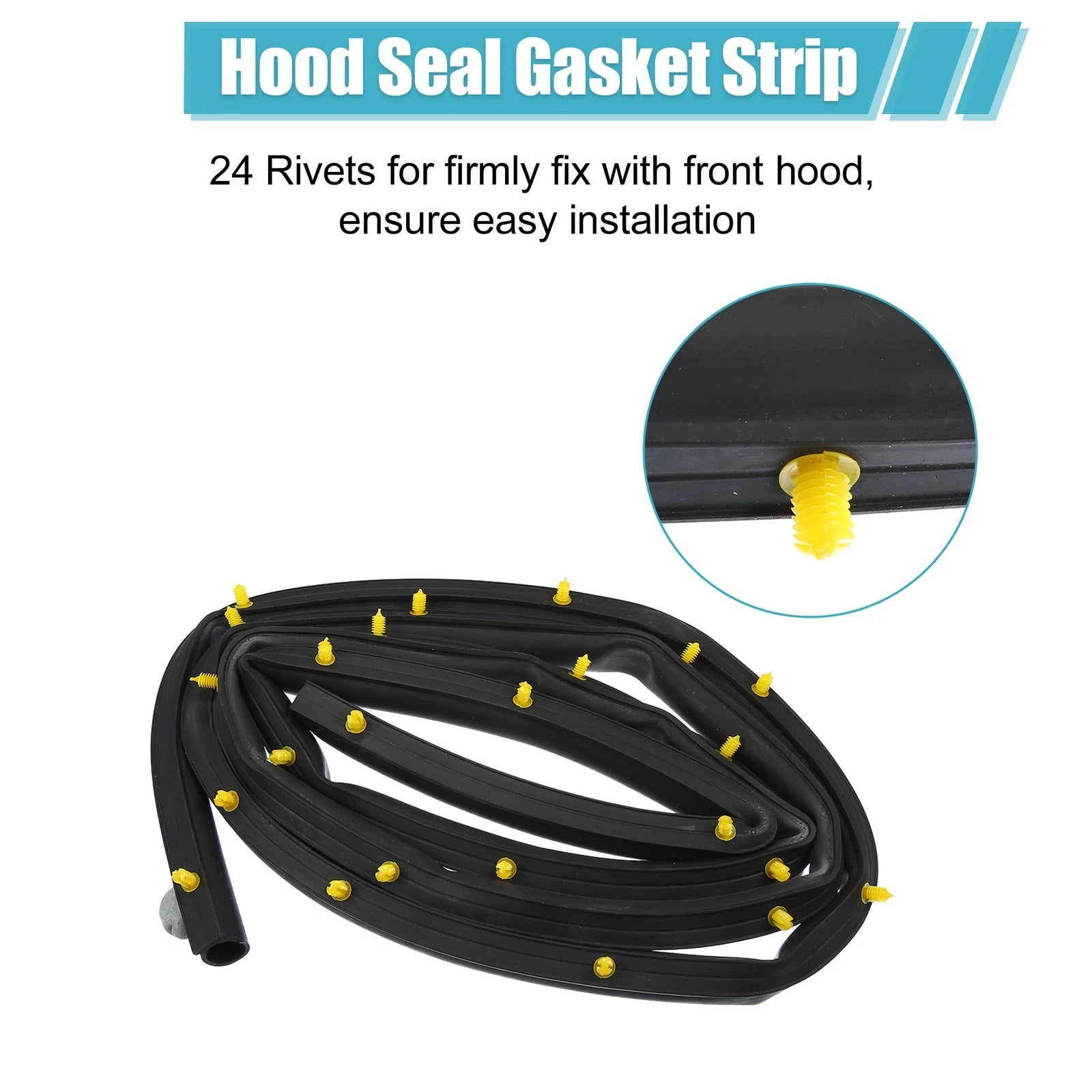 Hood Seal Strip for Jeep Grand Cherokee, Dodge Durango (2011–2020) 68070493AA