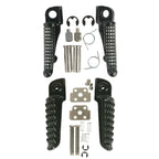 Front Rear Footpegs Rests for Kawasaki Ninja ZX10R ZX6R (2004–2013)