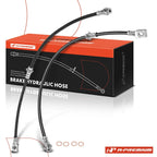 2X Front Brake Hydraulic Hose for Chevrolet GMC C3500HD (1991–2002)