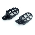 Set of 2 Steel Foot Pegs for Kawasaki KX65 KX85 KX100 KX80 Suzuki RM100