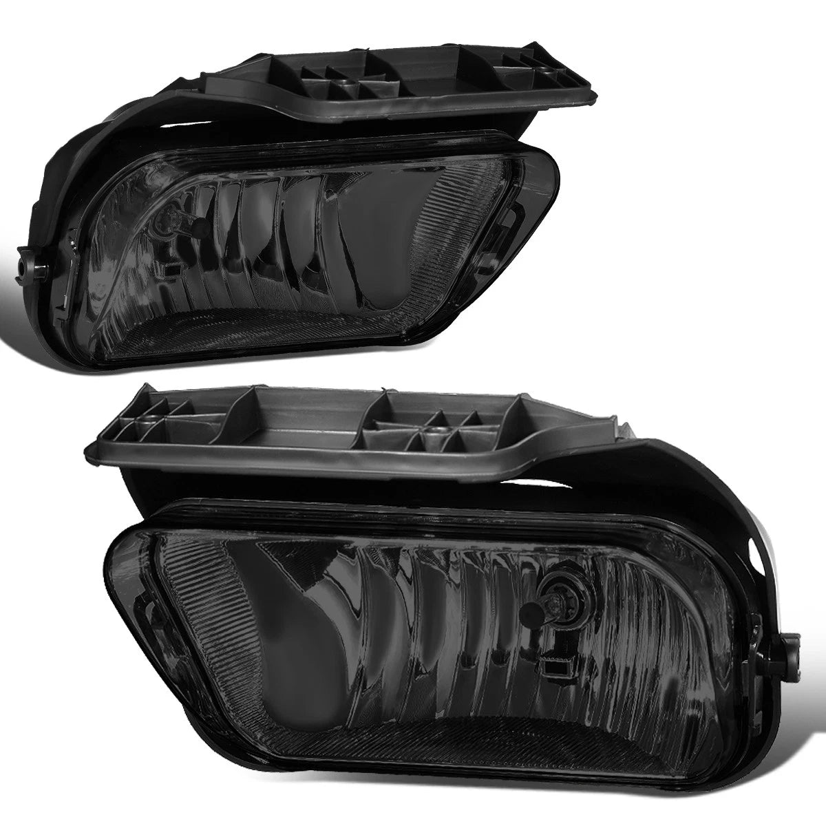 2X Fog Lights for Chevy Silverado 1500 2500 (2004–2007) Smoked