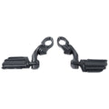 1-1/4" Short Angled Highway Bar Footpeg Mount for Harley Touring