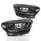 3D LED C-Bar Tail Lights for Chevy Silverado (2003–2007) Smoked