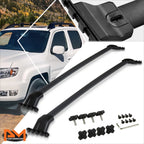 Roof Rack Crossbar Set for Honda Pilot (2009–2015) - Aluminum, Black Coated