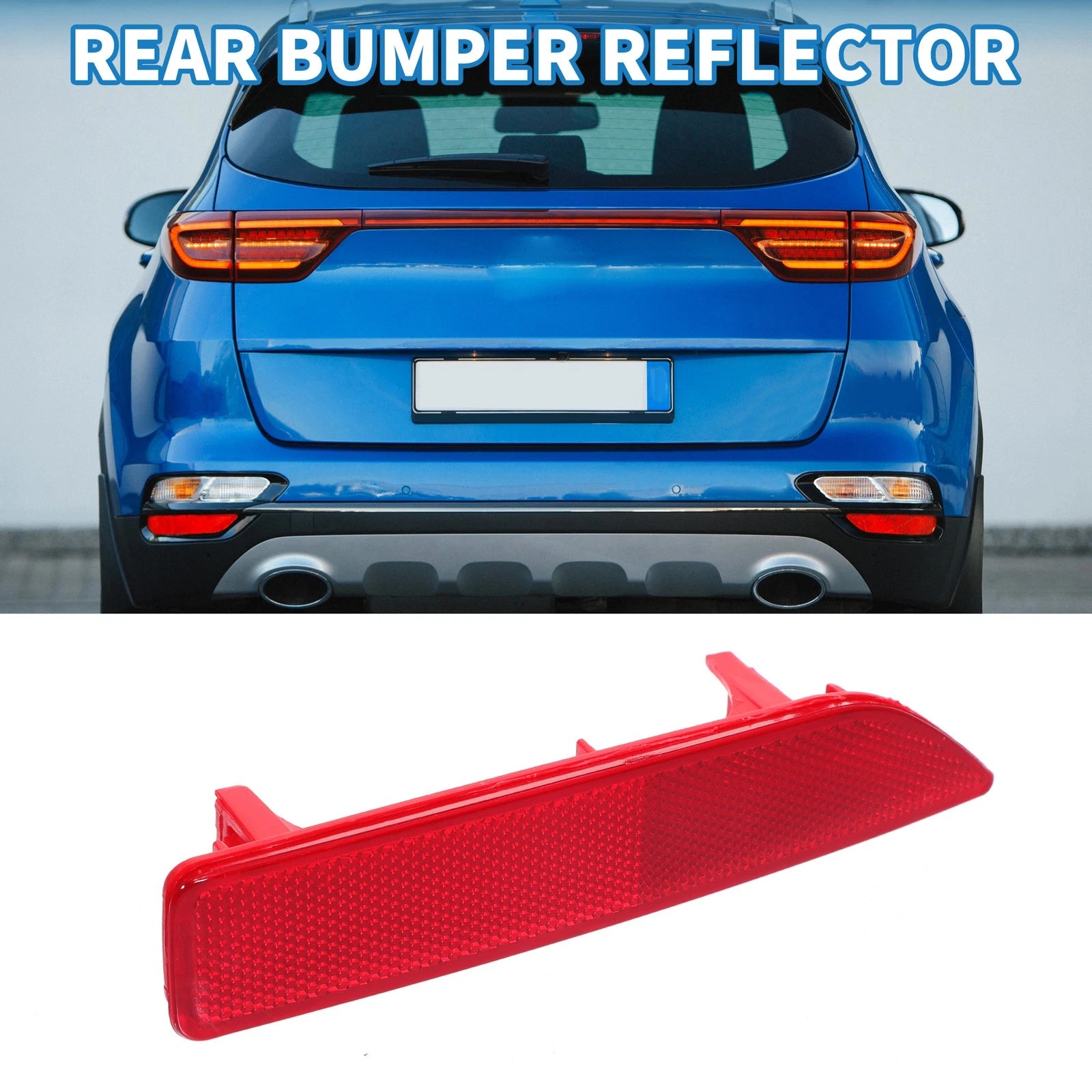 Rear Right Side Bumper Reflector No. 33505SWAA01 for Honda Crosstour (2013–2015)