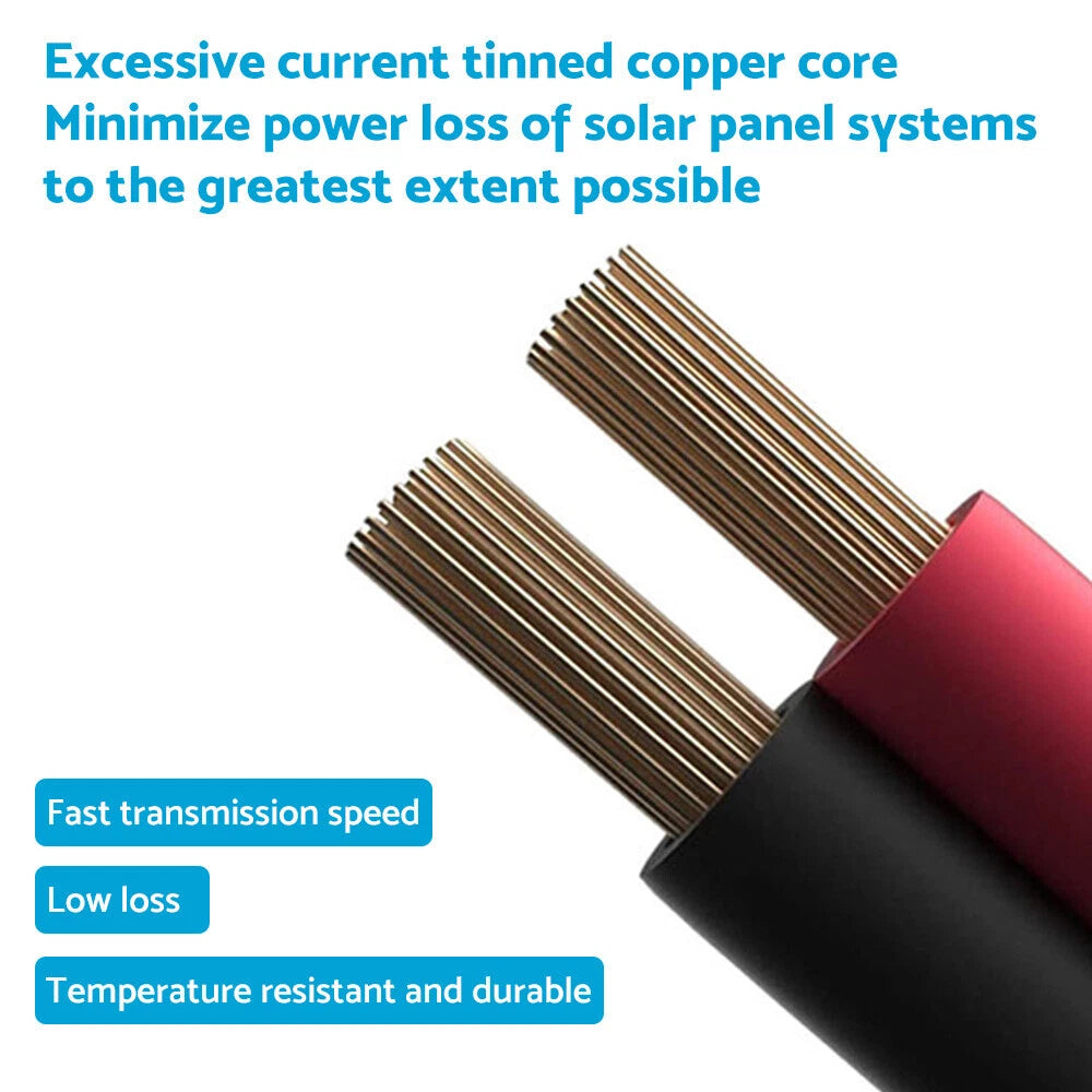 XT60i Adapter Cable for Solar Panel (12AWG, 150CM)