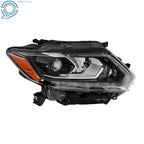LED Headlight for Nissan Rogue (2014-2016) Chrome Passenger Right Side