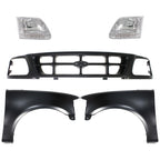 Fender Kit for Ford F-150 F-250 (1997–1998) Front Driver and Passenger Steel