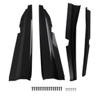 Set of 2 Carbon Style Side Skirts for Chevy Corvette C7 Z06 (2014–2019)