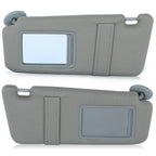 2X Gray Sun Visor Pair for Toyota Camry (2007–2011) Left & Right