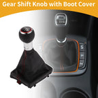 5 Speed Gear Shifter Knob with Cover for Audi A3 (2008–2013)