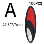 Simulated Fisheye 3D Fishing Eyes Kit - 4 Styles with Back Glue