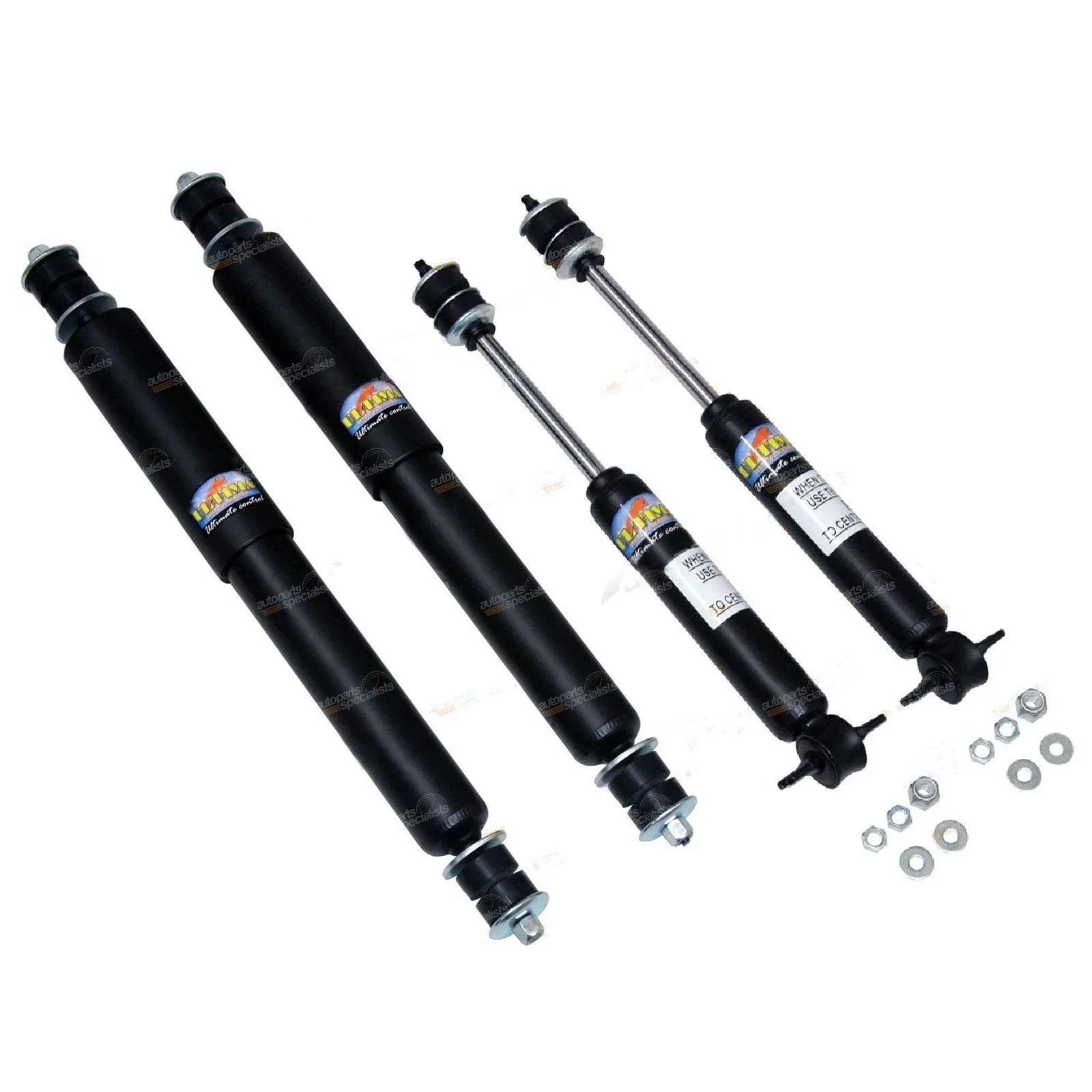 Front & Rear Shock Absorbers for Mazda B Series Ute B1600 B1800 (71-83)