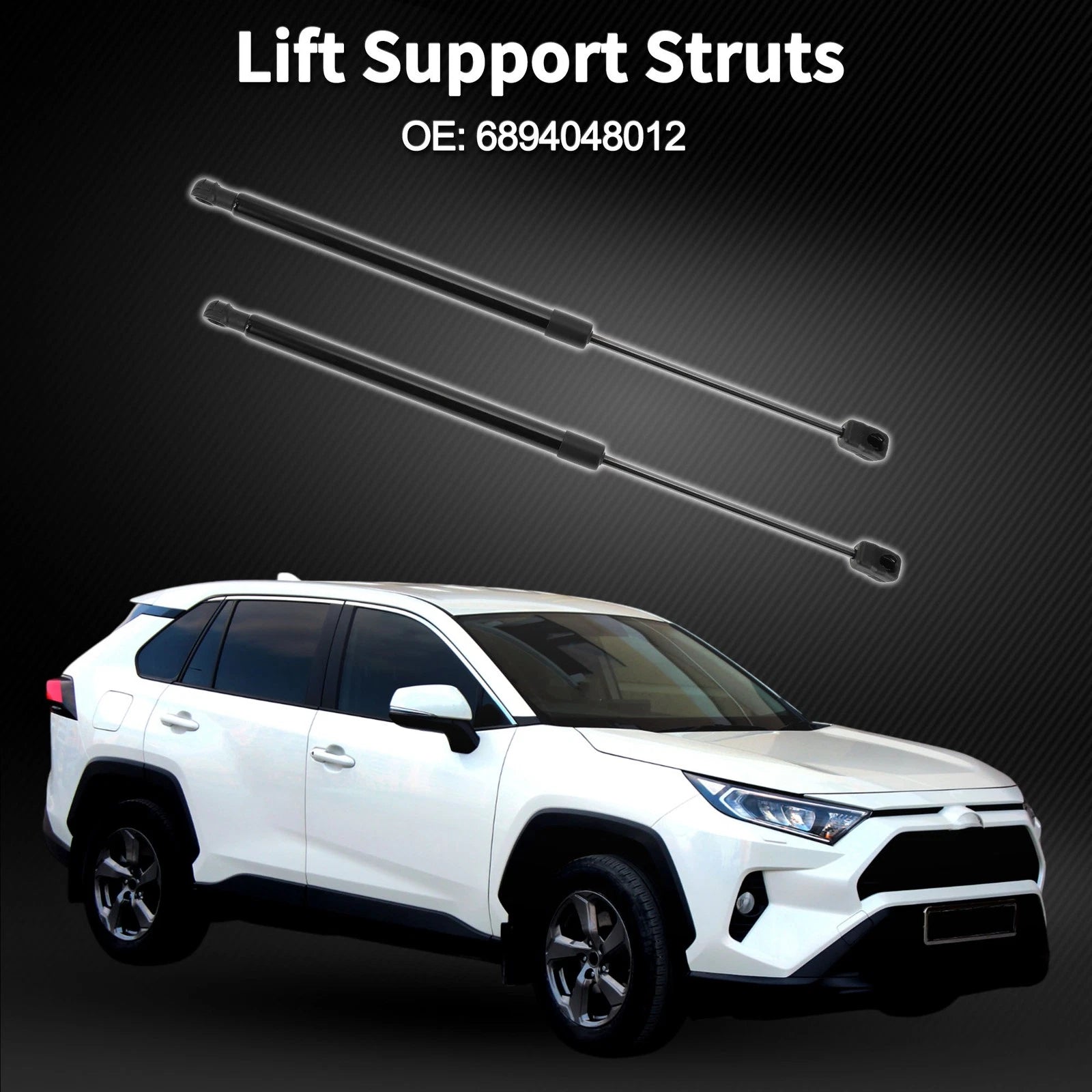 Rear Window Glass Lift Supports Struts No. 6894048012 for Toyota Highlander (2001–2007)
