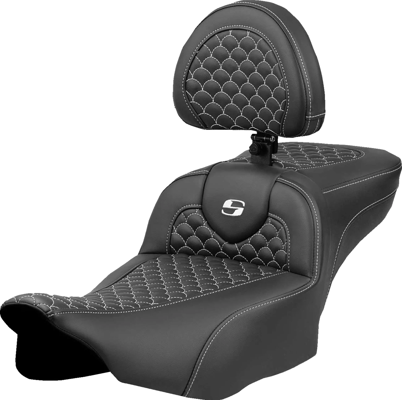 SADDLEMEN Roadsofa Extended Reach Seat for Harley Davidson (2014–2023)