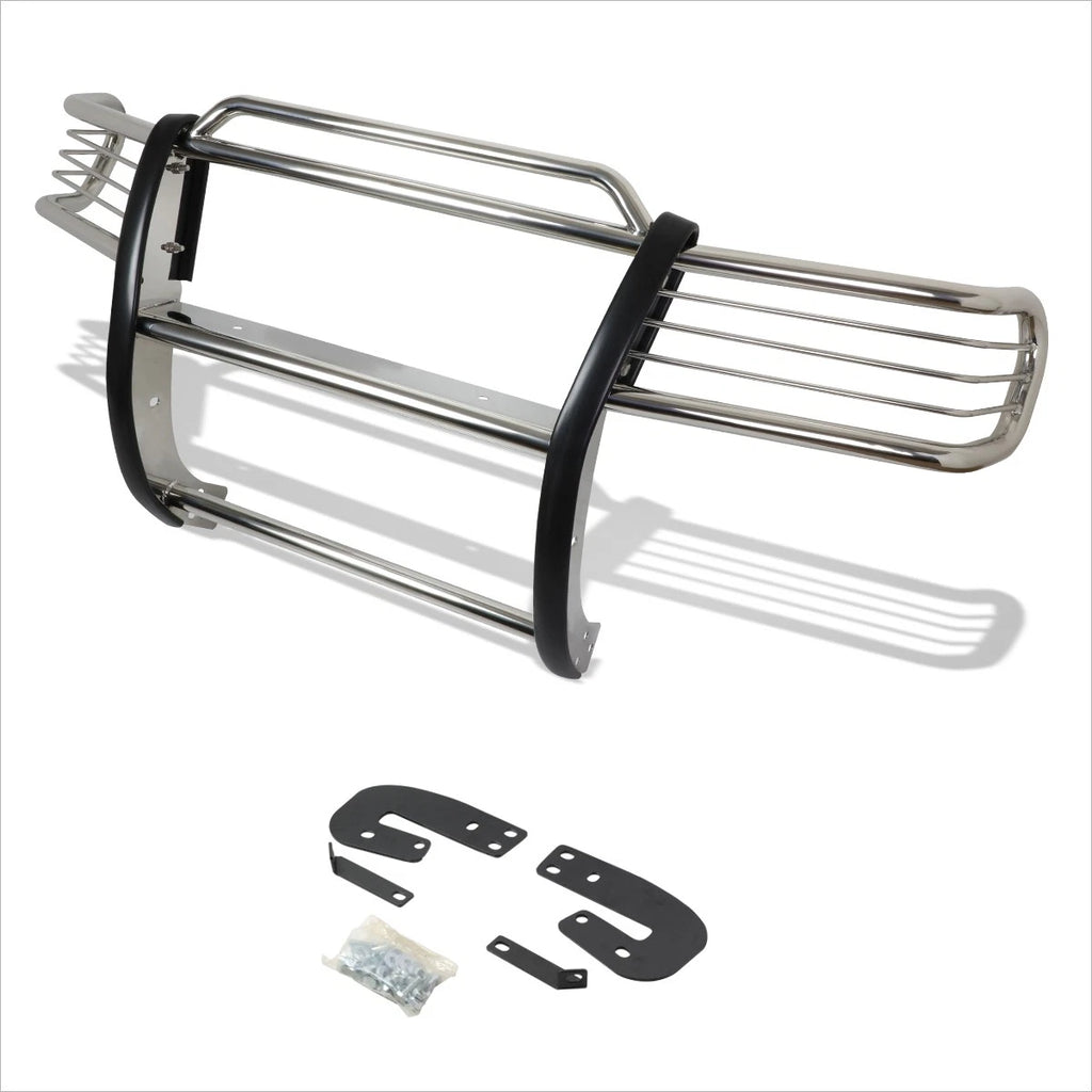 Front Bumper Brush Grille Guard Protector Chrome for Xterra WD22 (2002–2004)