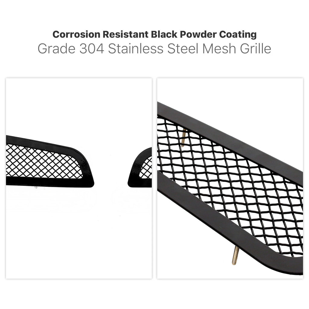 Stainless Black Fog Light Mesh Grille for Cadillac ATS (2013-2014)