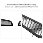Stainless Black Fog Light Mesh Grille for Cadillac ATS (2013-2014)