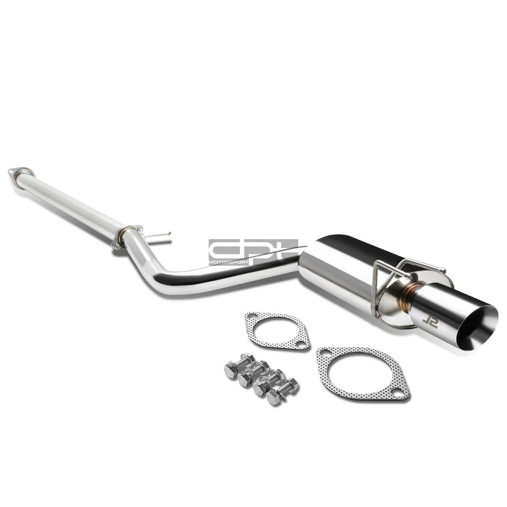 4" Rolled Slant Muffler Tip Catback Exhaust System for Lexus IS300 (2001–2005)