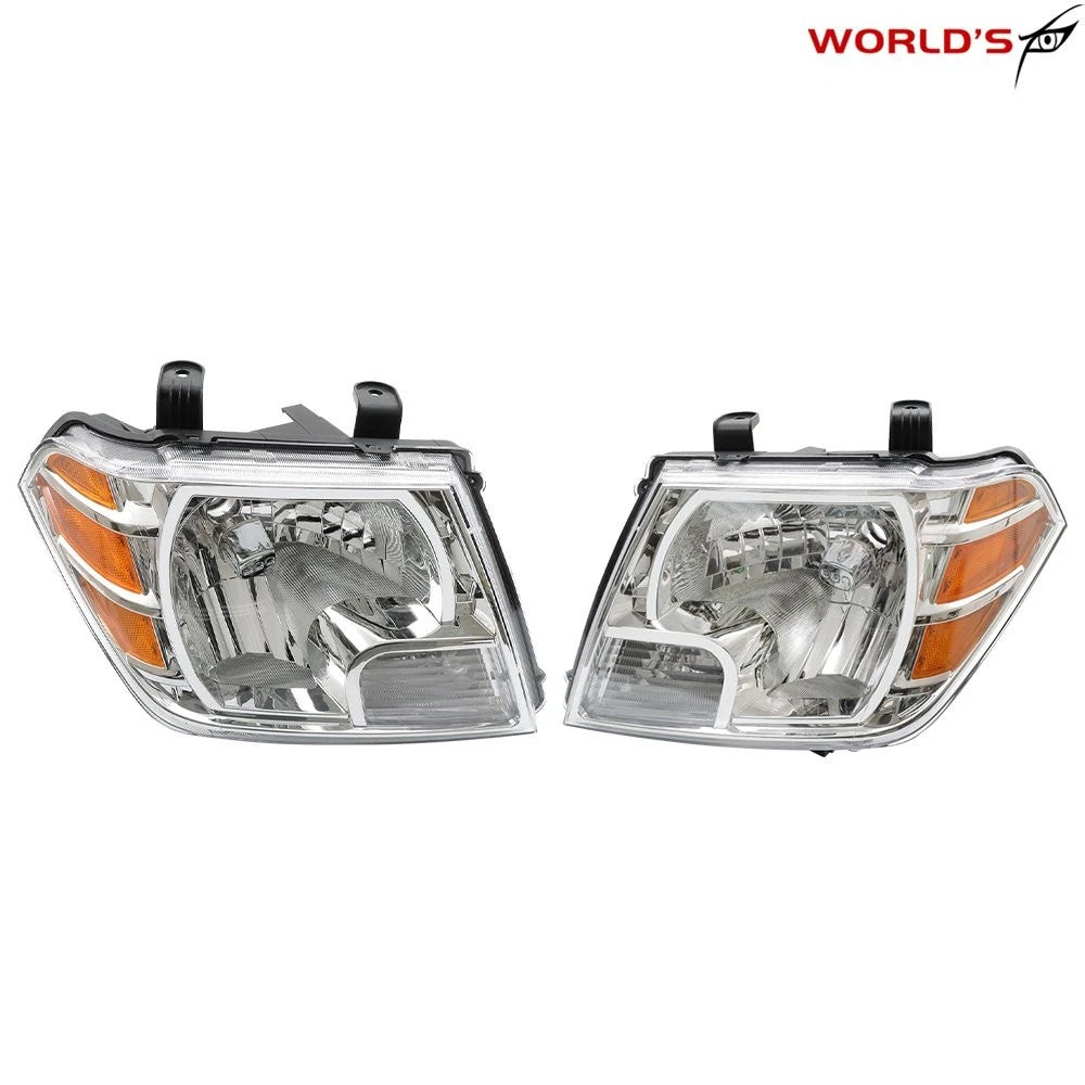 Set of 2 Headlights for Frontier Truck (2009–2021) Halogen Replacement