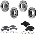 Disc Brake & Ceramic Pad Kit for Chevy Express 2500 (2003–2017)