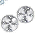 Set of 4 Carbide Tip Brush Blades for Cutter Trimmer 10"