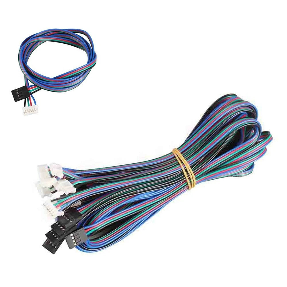 5pcs Stepper Motor Cables 4pin XH2.54 for 3D Printer