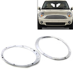 1 Pair Chrome Headlight Trim Ring for BMW Mini R55 R56 R57 R58 R59