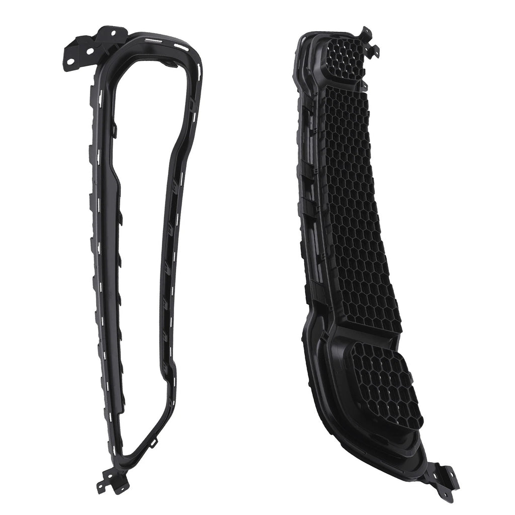 Front bumper Lower Grille + Molding Trim For Jeep Cherokee 2014-2018 68203216AA