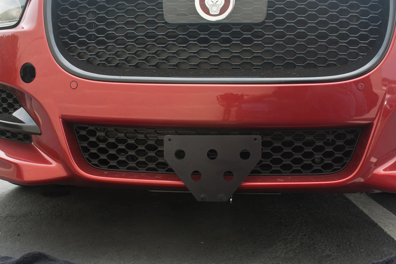 License Plate Bracket Removable for Jaguar XE R Sport (2017–2018)
