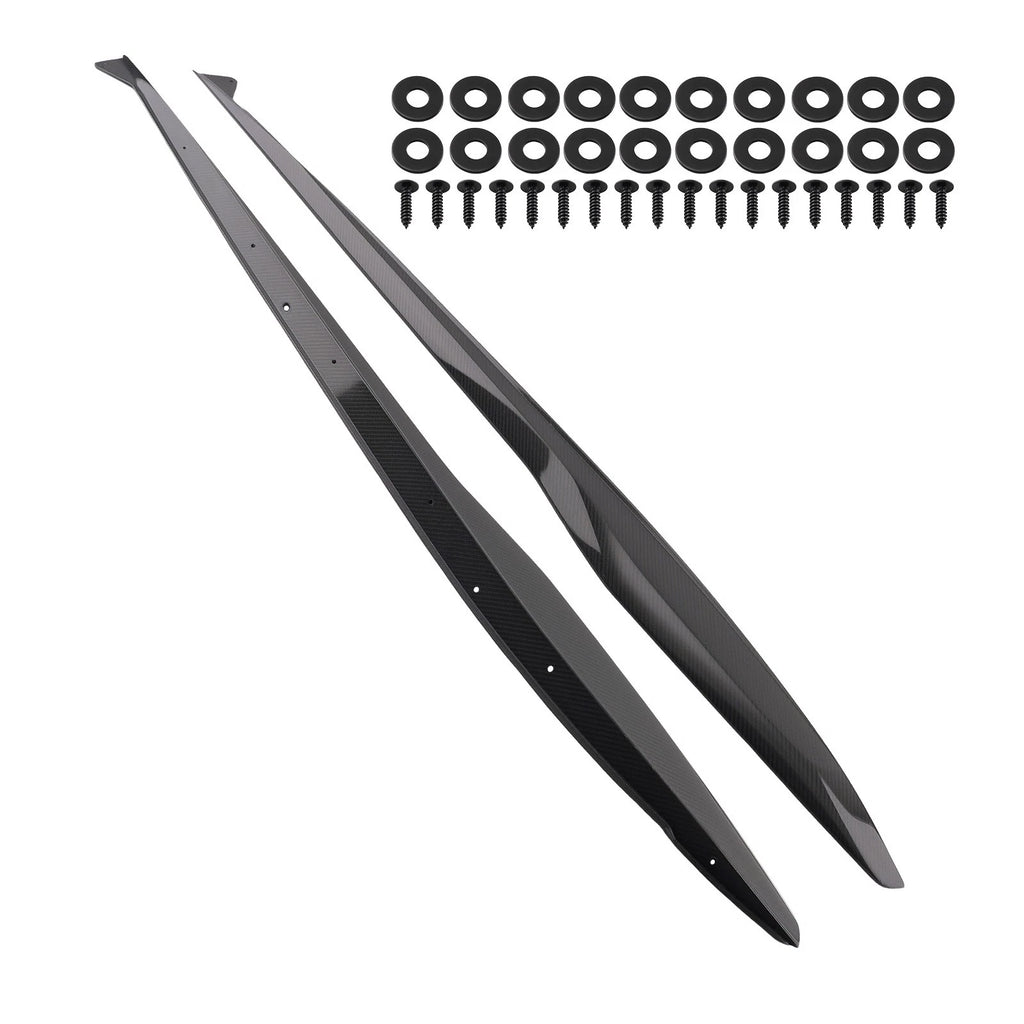 Real Carbon Fiber Z07 Side Skirt for Chevrolet Corvette C8 Z06 (2023–2025)